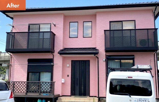 伊豆の国市 外壁塗装工事 施工後