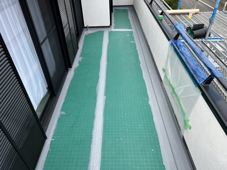 ベランダ防水工事｜静岡県三島市佐野見晴台