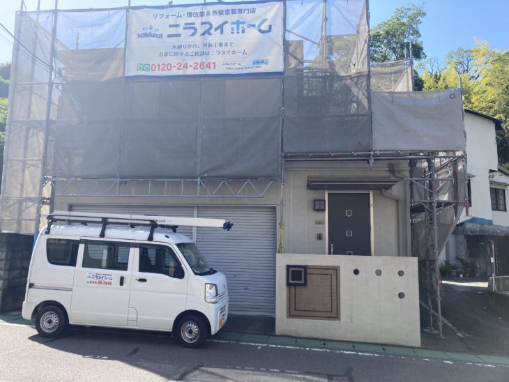 外壁塗装工事｜静岡県伊豆の国市長岡Ｆ様邸