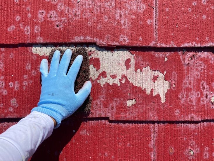 屋根、付帯部塗装工事｜静岡県伊豆の国市南條H様邸