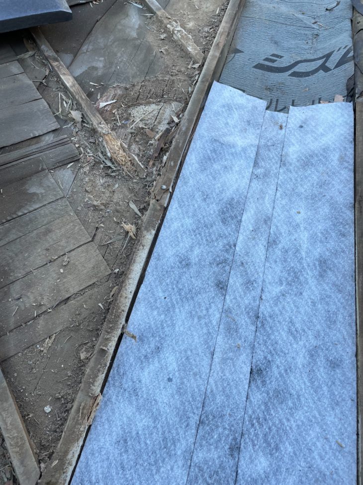 谷銅板入れ替え工事｜静岡県函南町平井