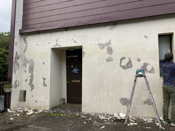 一部外壁塗装工事｜静岡県函南町畑毛