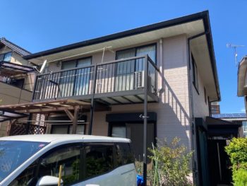 屋根カバー外壁、付帯部塗装工事｜静岡県函南町仁田N様邸