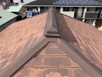 屋根カバー外壁、付帯部塗装工事｜静岡県函南町仁田N様邸
