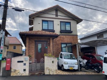 一条工務店が施工したお家の外壁塗装160万円