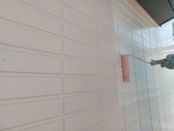 ピンクベージュの外壁塗装で一新!伊豆の国市南條