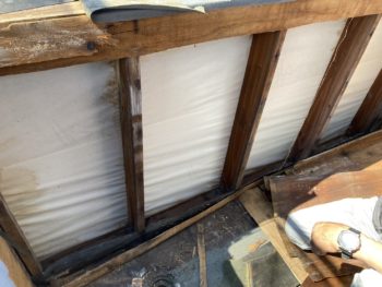 ベランダ内側がプクっと浮いている！ベランダ補修工事