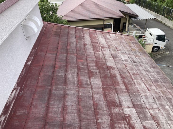 屋根外壁塗装とウッドデッキの改修工事|伊豆の国市