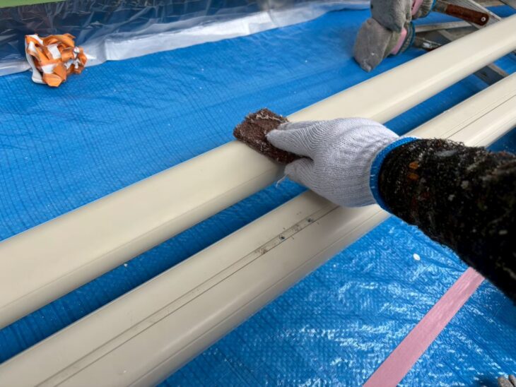 外壁、付帯部塗装、ベランダ防水工事｜沼津市