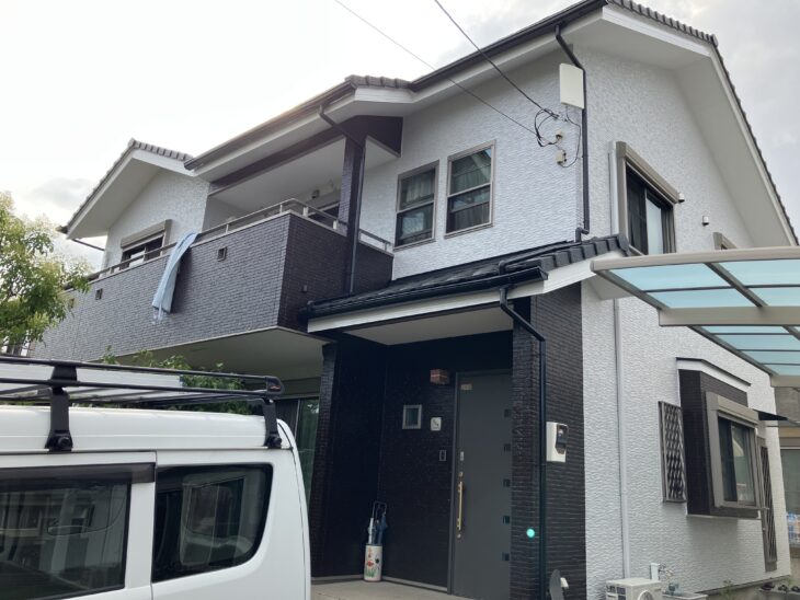 外壁、付帯部塗装、ベランダ防水工事｜沼津市