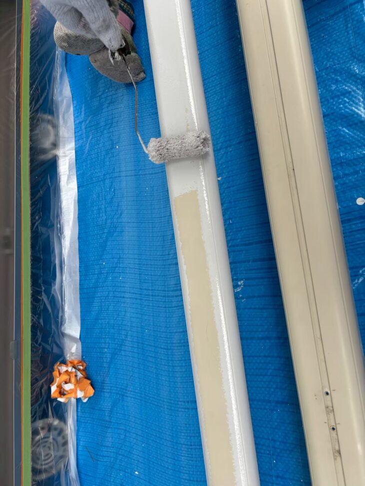 外壁、付帯部塗装、ベランダ防水工事｜沼津市