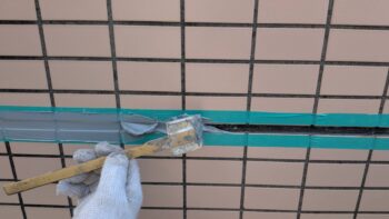 コーキング打ち