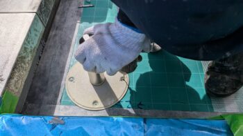 脱気筒取り付け