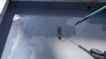 ２層目　トップコート　塗布