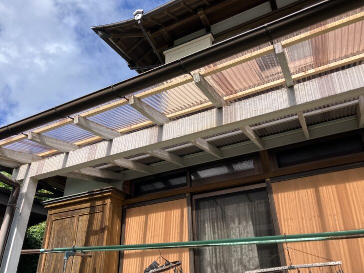 波板 張り替え完了