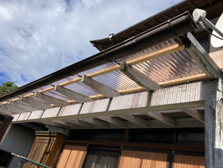 波板 張り替え完了