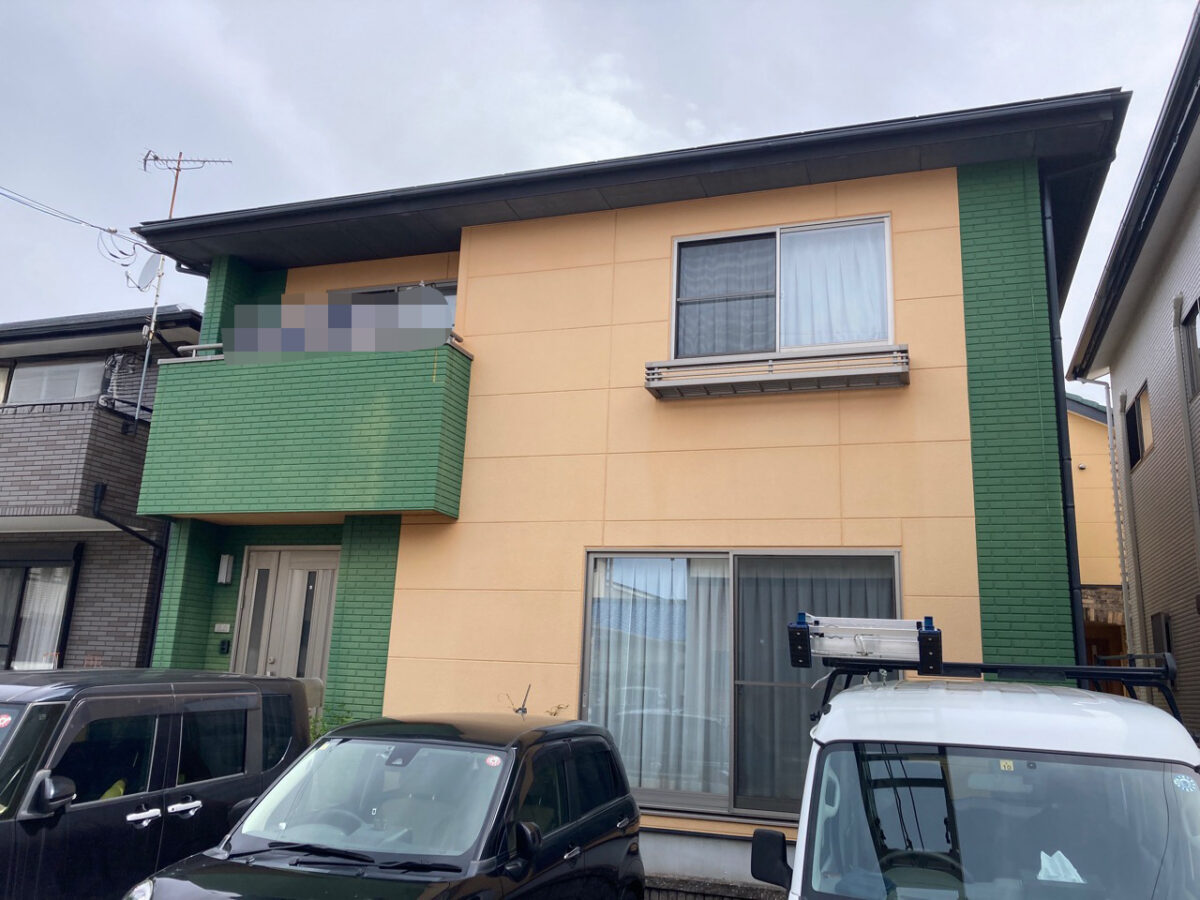 築20年のALC外壁を、高耐久の無機塗料で長期間美観を維持