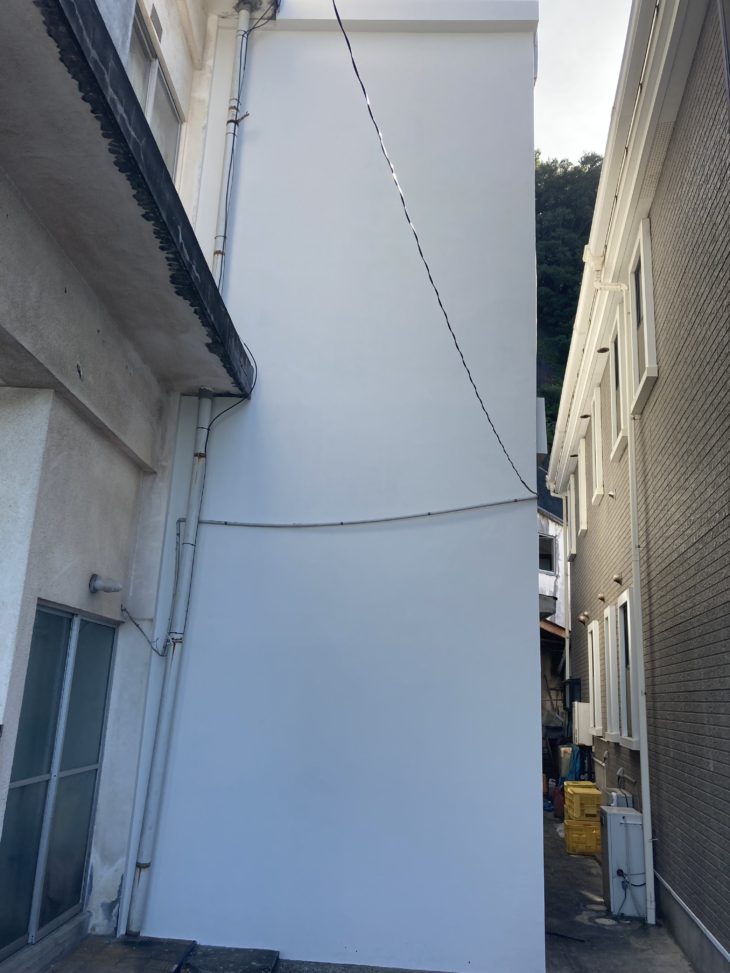 経年劣化による崩れたモルタル壁の改修工事のご紹介